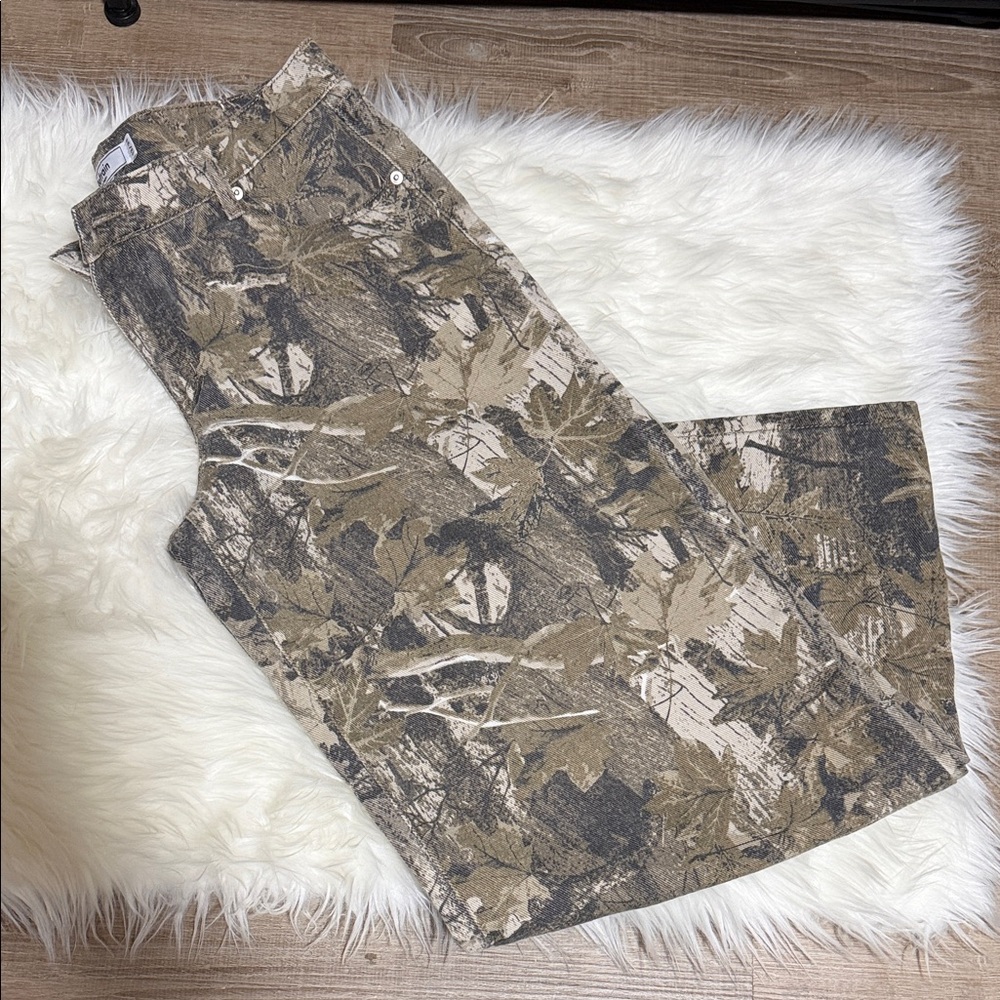 Women's Camouflage Wide Leg Pants
